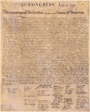 dichiarazione indipendenza