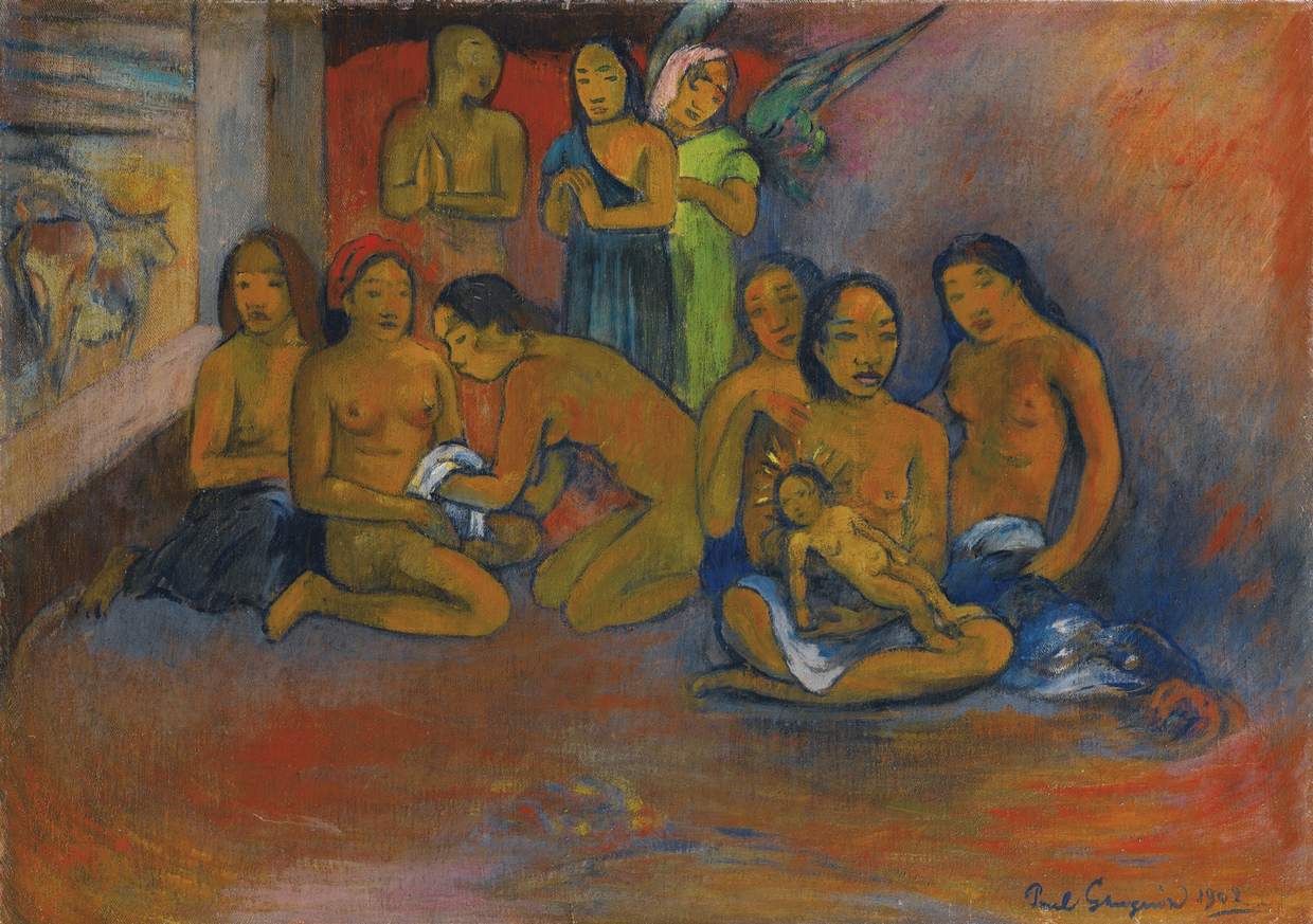 Paul Gauguin. Natività (1902)