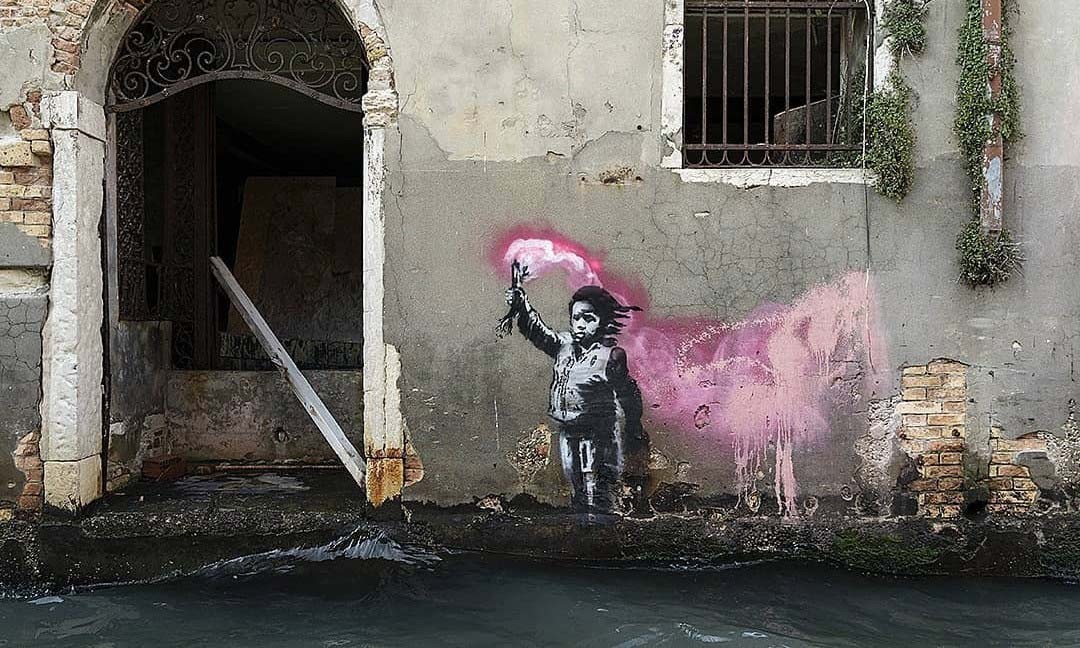 banksy venice mural feature